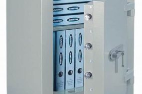 Trezor nábytkový ohňovzdorný s elektronickým zámkom Rottner DIAMANT Fire Premium PO65 IT EL EN-2 EMA