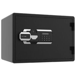 Ohňovzdorný trezor Rottner BLACK FIRE 350 odtlačok prsta
