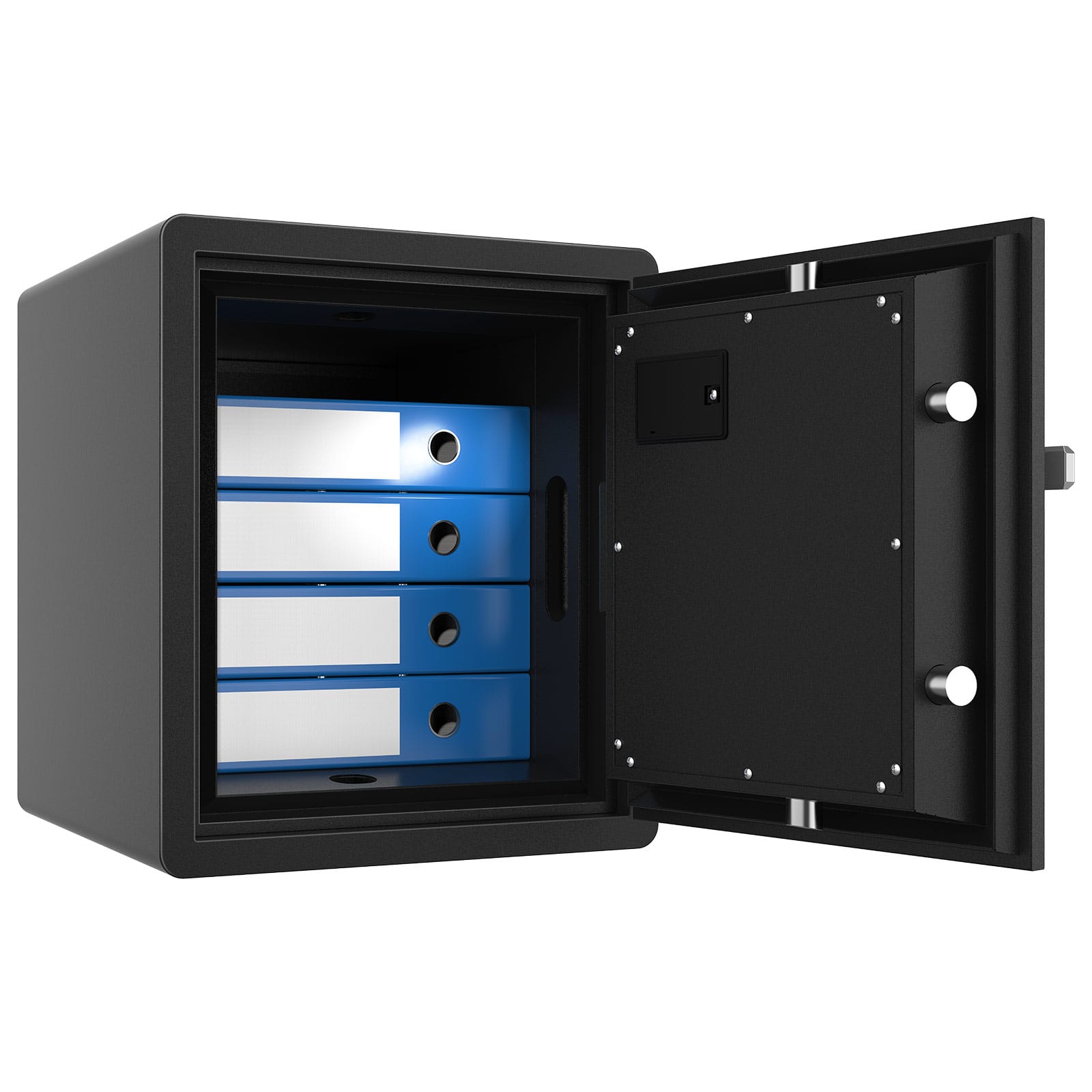 Ohňovzdorný trezor Rottner BLACK FIRE 530 odtlačok prsta