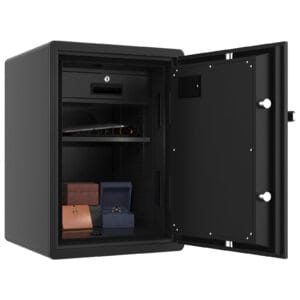 Ohňovzdorný trezor Rottner BLACK FIRE 700 odtlačok prsta